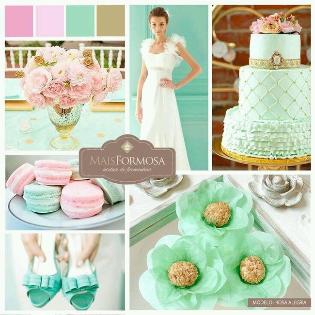 Qual  a cor do vosso casamento? - 1
