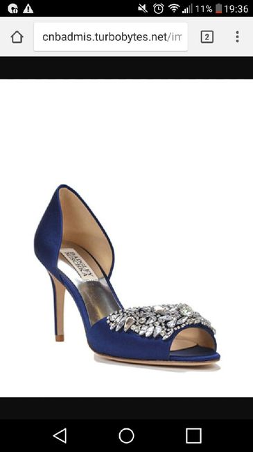 De que cor vão ser os vossos sapatos de noiva? - 1