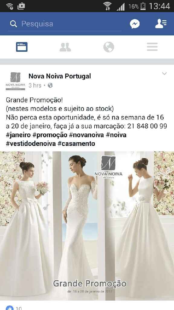 Promoção vestidos de noiva - 1
