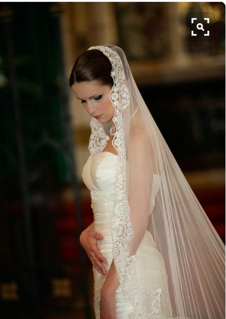 Véu / coroa de flores / tiara - 9