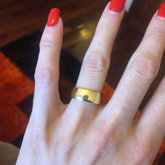 A 187 chegaram as nossas alianças - 1