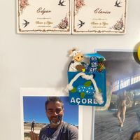 Nossos imanes no frigorífico 