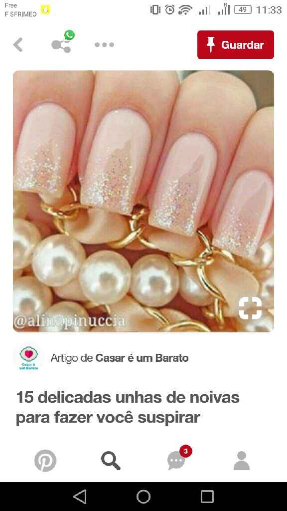  Unhas de gel para o grande dia - 1