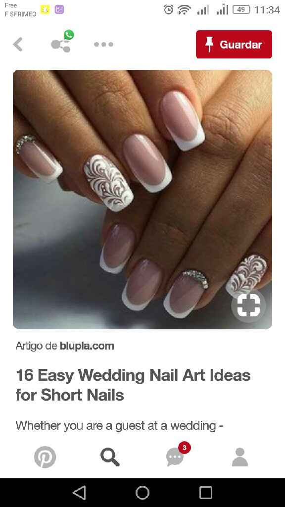  Unhas de gel para o grande dia - 4