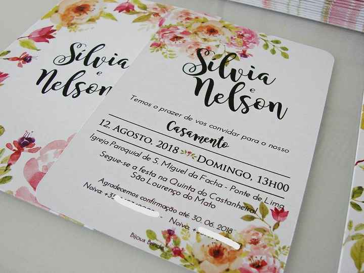 Quanto destinaram para os vossos convites de casamento? - 1