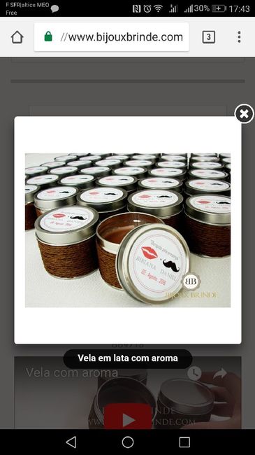 Velas para oferecer 6