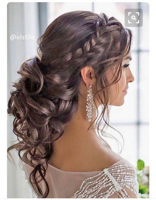 Penteado semi apanhado - 1