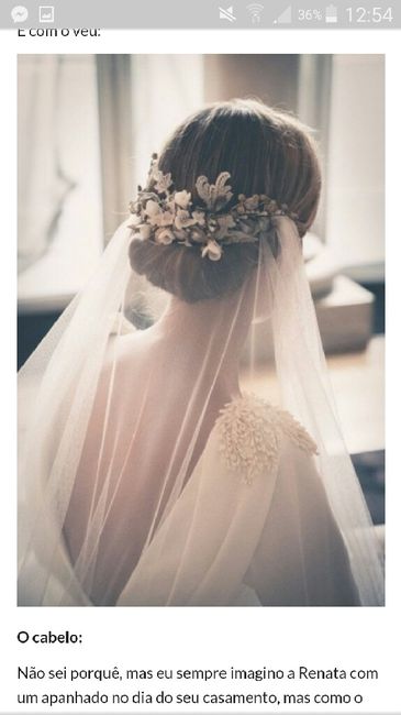 O meu diário de noiva  - como é o teu penteado? - 1