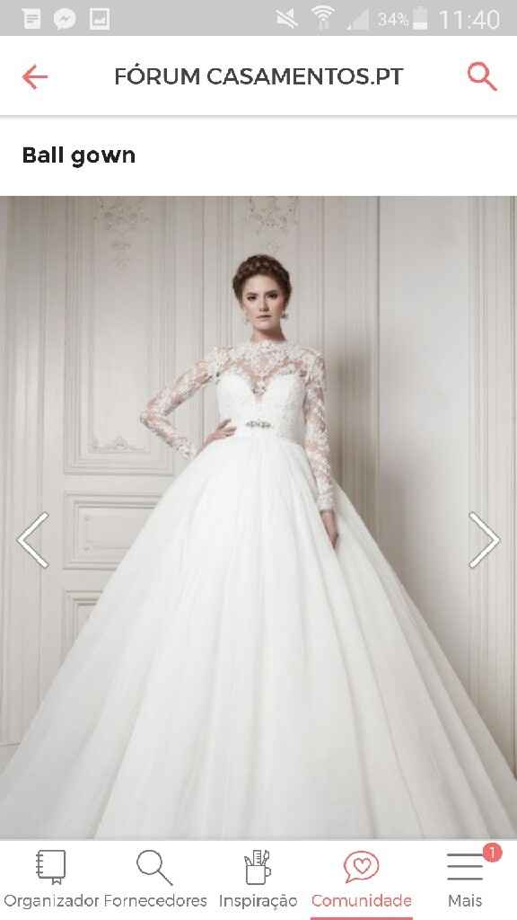 Qual foi o primeiro vestido de noiva que vos roubou o coração? - 2