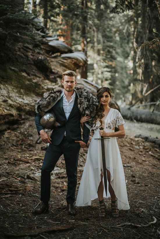 e se o meu casamento fosse… temático medieval - 26
