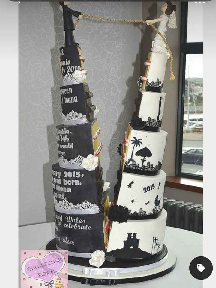 Bolos de casamento diferentes - 6