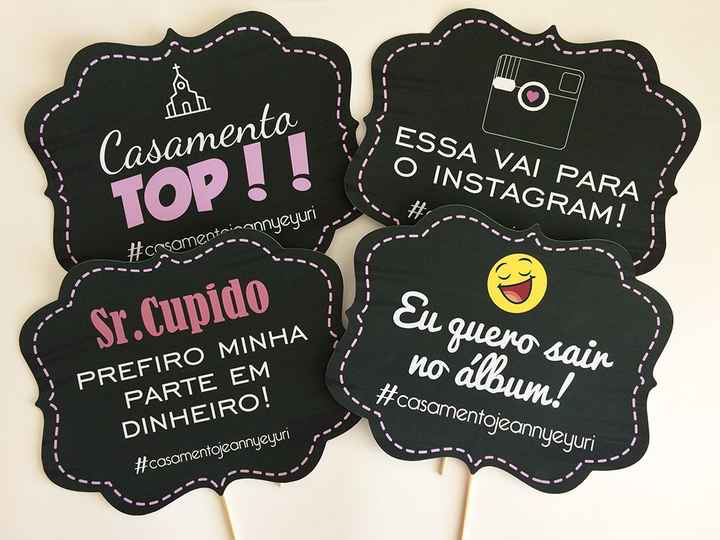 Placas e Plaquinhas para complementar a decoração do casamento… - 12