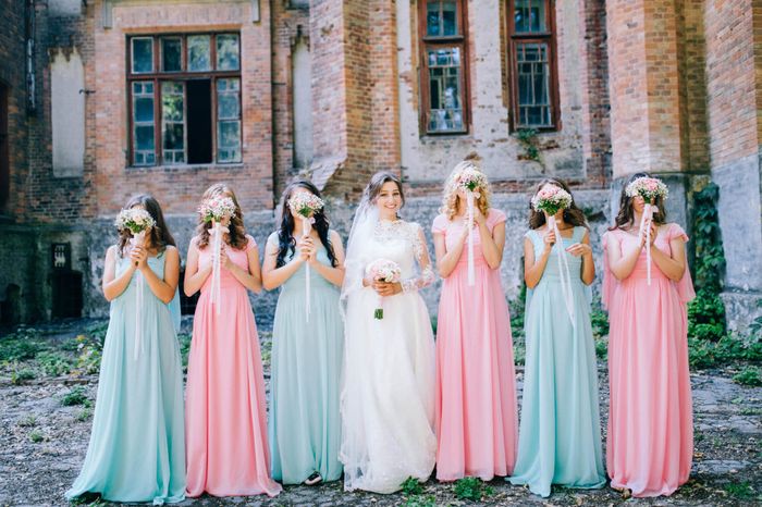 Damas de honra sim ou não? 9