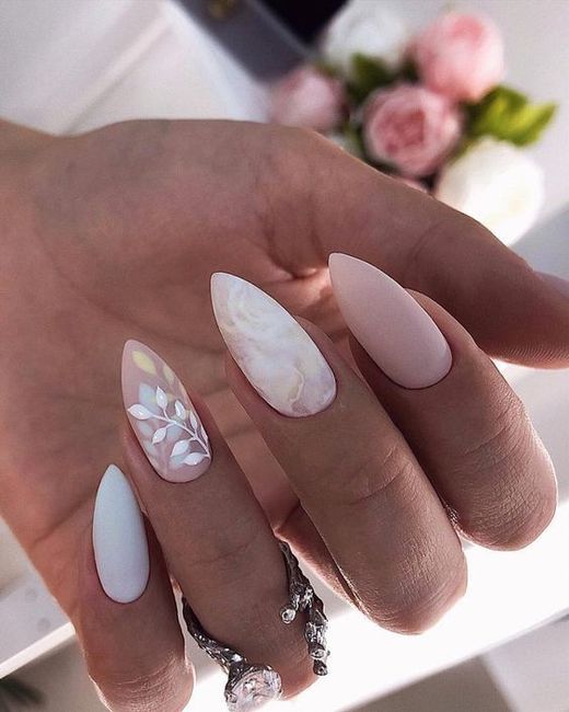 Ideias para unhas de noiva! 7