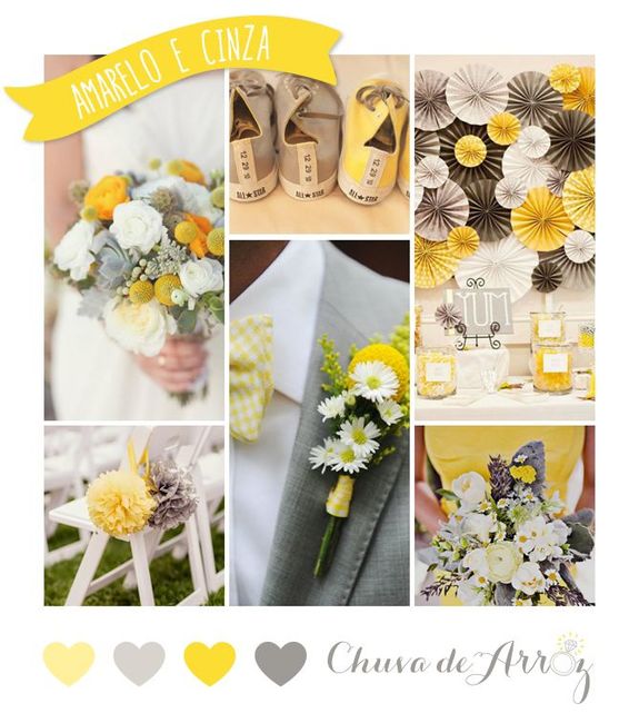 Se o meu casamento fosse…. Amarelo 💛 2