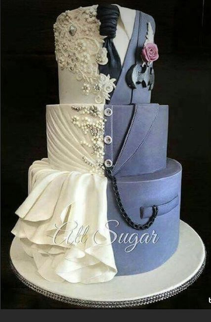 Bolos de casamento diferentes - 14