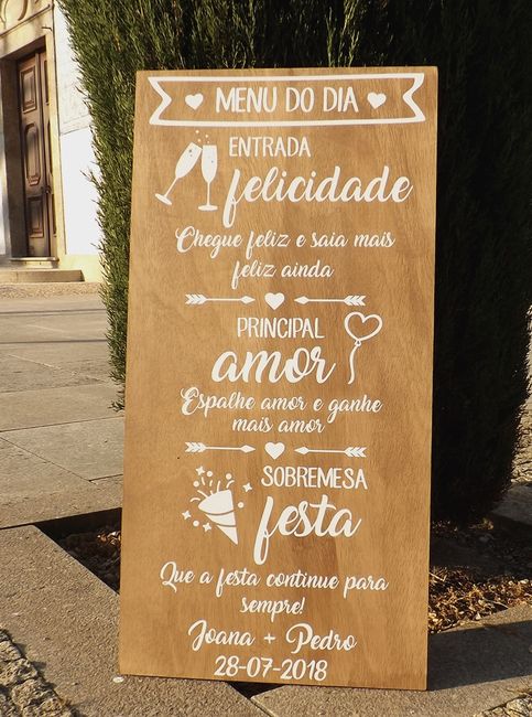 Placas e Plaquinhas para complementar a decoração do casamento… - 11