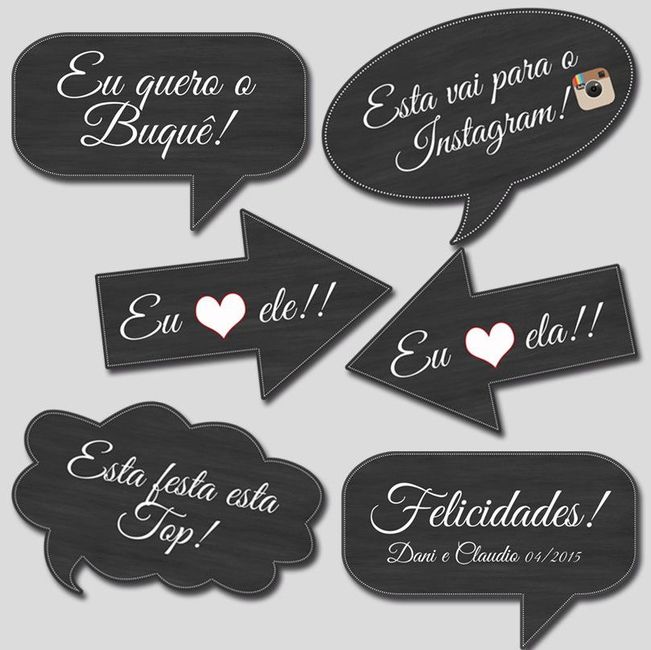 Placas e Plaquinhas para complementar a decoração do casamento… - 15
