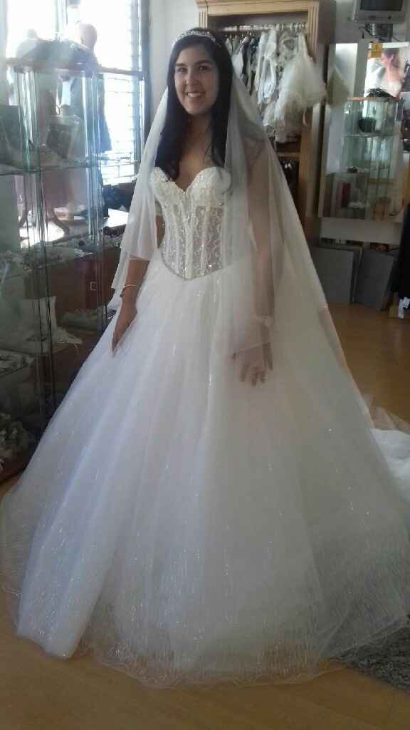  Primeira vestido... - 1