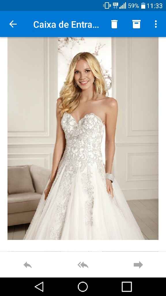  Vestido de noiva ... - 1
