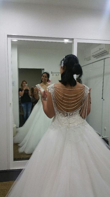 Vestido de noiva escolhido - 1