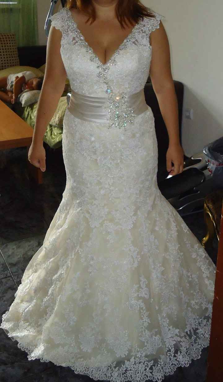 eu com o meu vestido