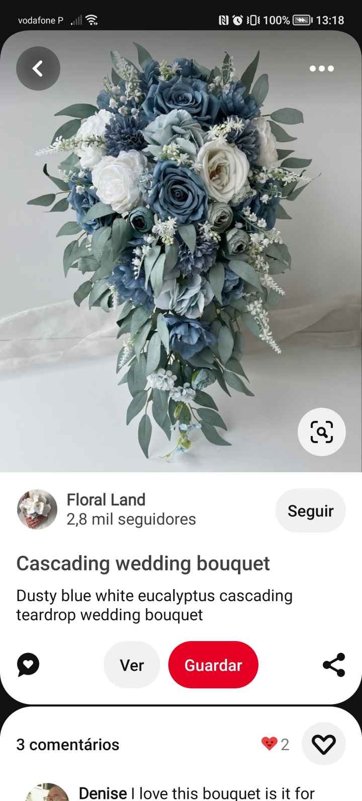 💙🌈 inspirações para casamento tons azul - Ramos - 4
