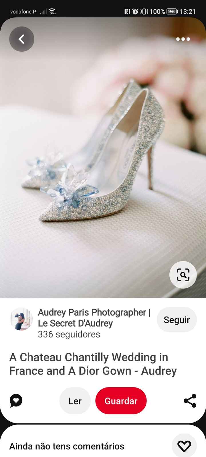 💙🌈 inspirações para casamento tons azul sapatos - 4