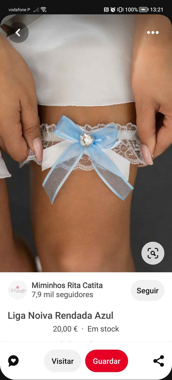 💙🌈casamento azul liga de noiva tradição - 1