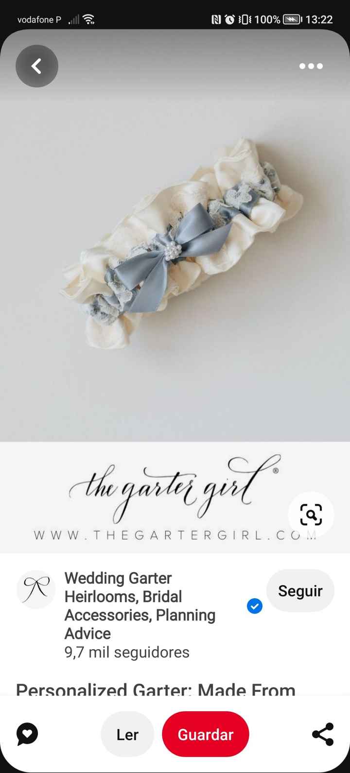 💙🌈casamento azul liga de noiva tradição - 3