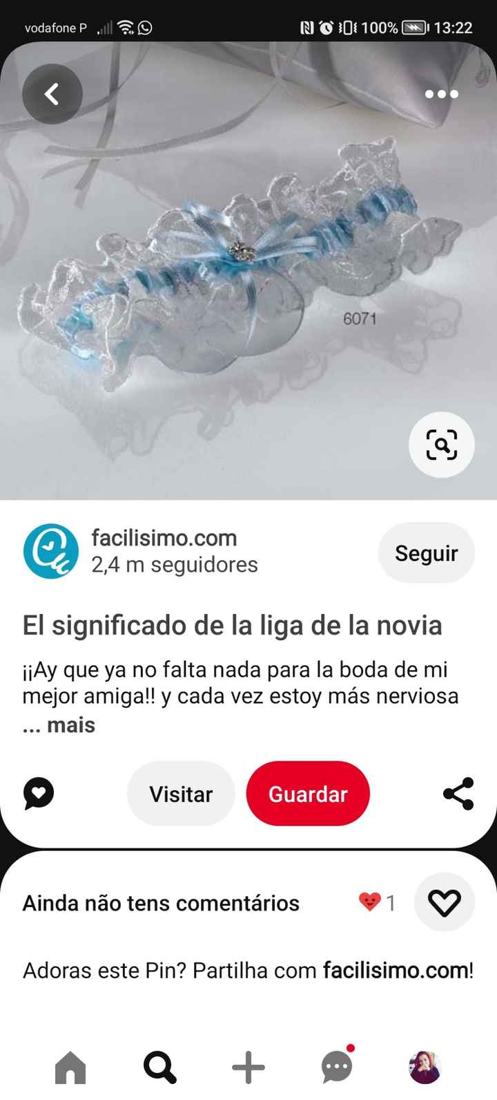 💙🌈casamento azul liga de noiva tradição - 4