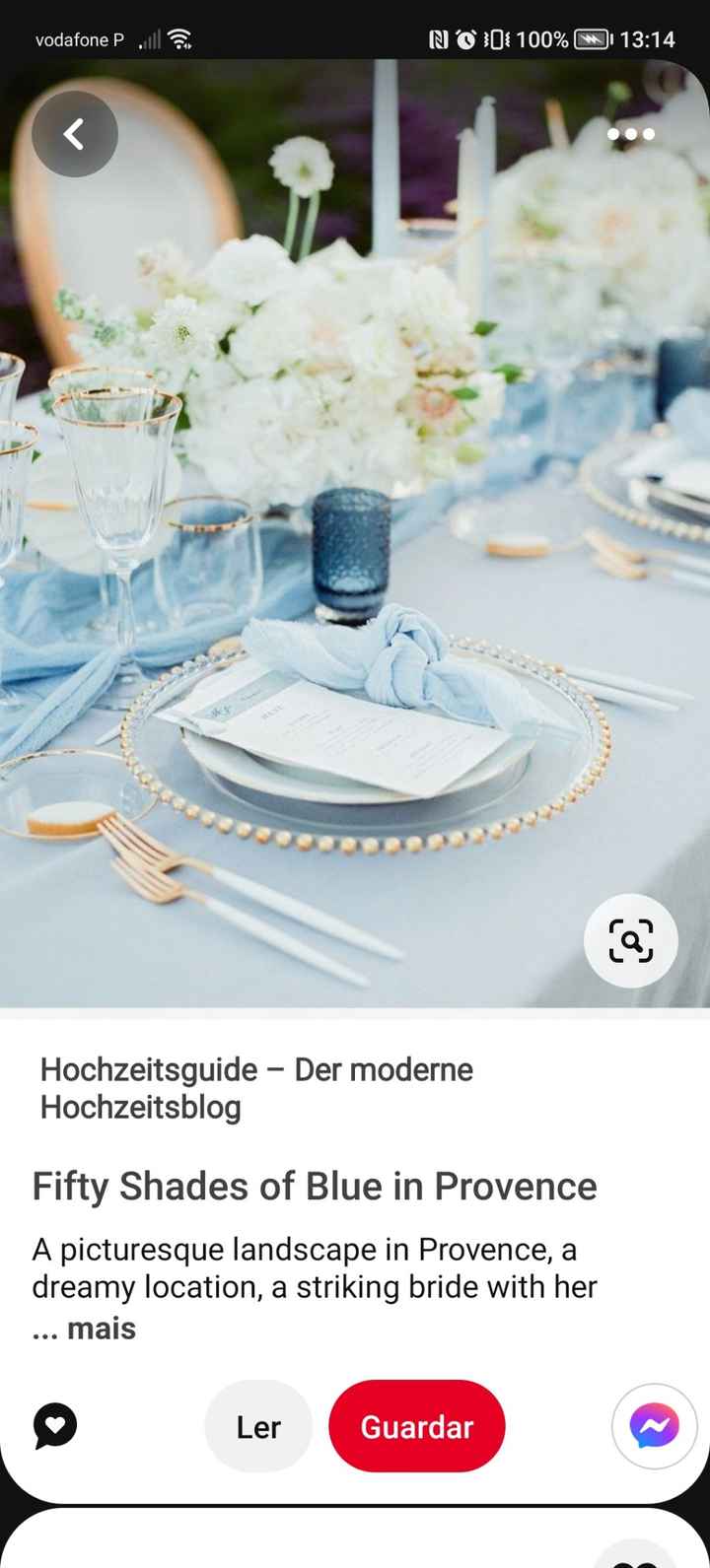 💙🌈 casamento inspirações azul - 1