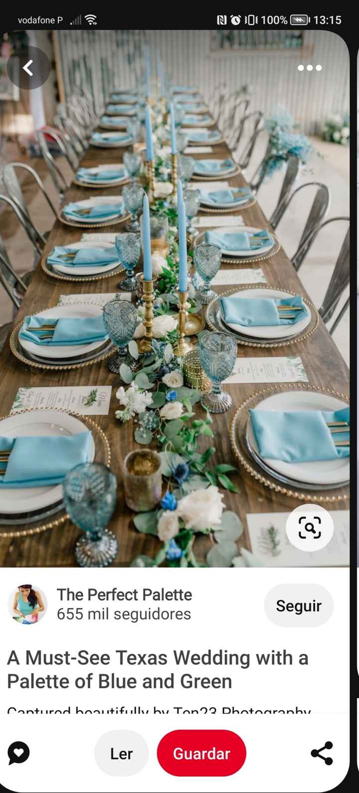 💙🌈 casamento inspirações azul - 4