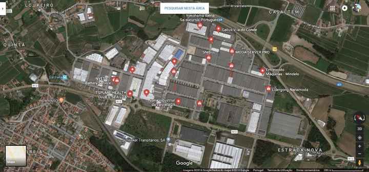 Armazens dos Chineses, Zona industrial da Varziela