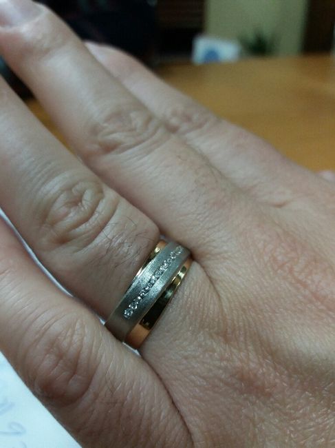 De que cor e material serão as vossas alianças de casamento? - 1