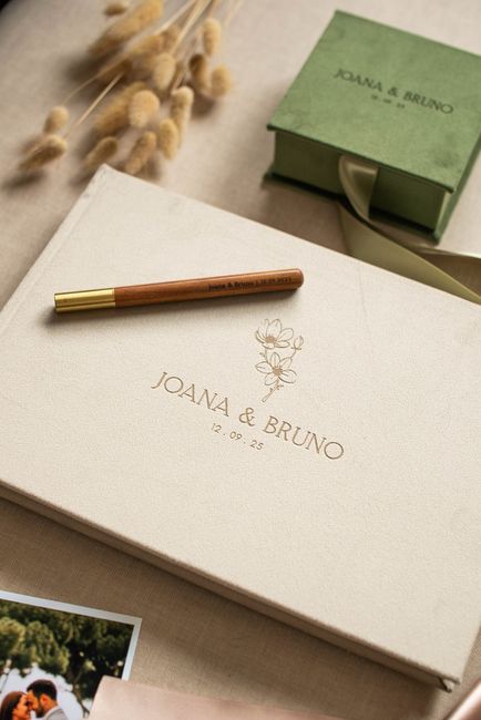 o meu Porta Alianças + Livro de Honra 3