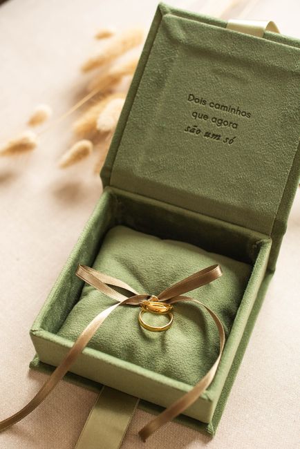 o meu Porta Alianças + Livro de Honra 2