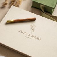 o meu Porta Alianças + Livro de Honra - 1