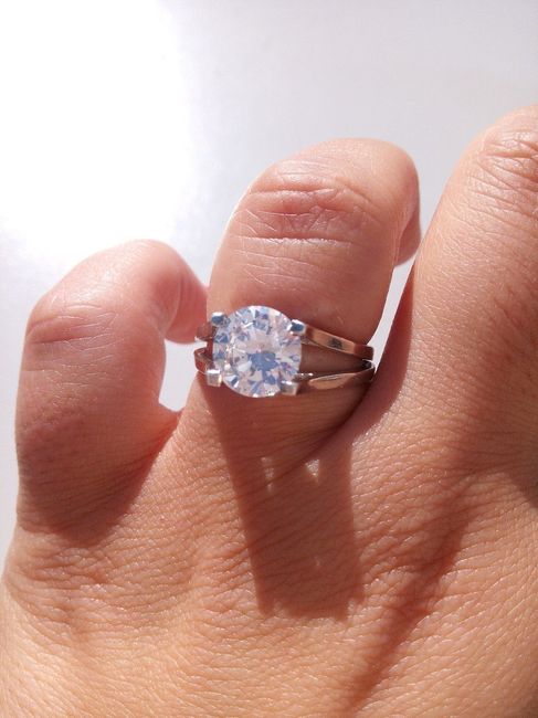 Meu anel de pedido de casamento