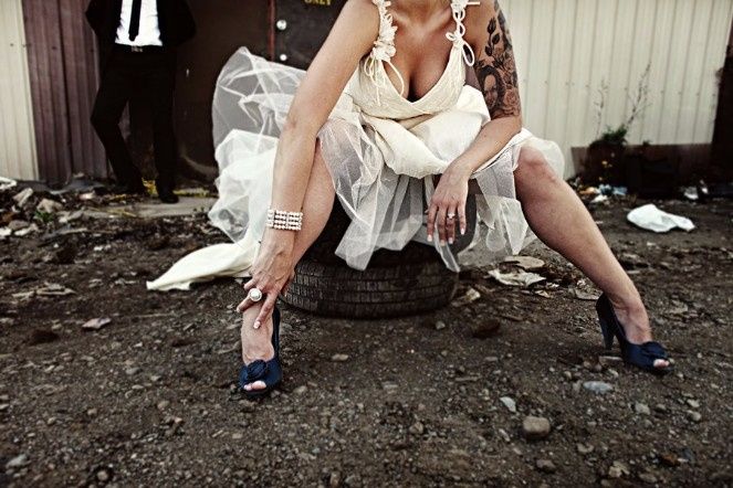 Noiva Moderna Foto exemplo