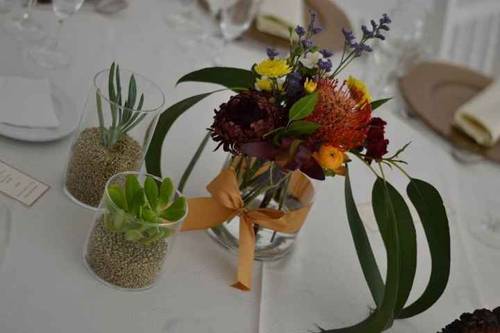 Decoração mesas (flores)