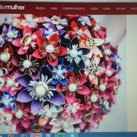 Bouquet origami