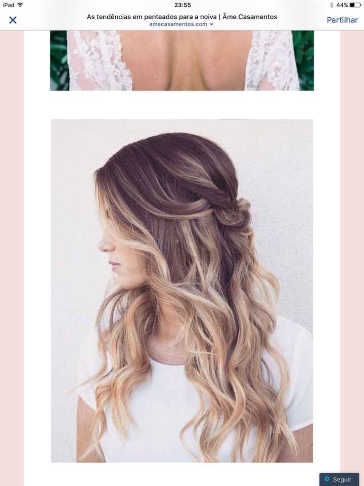 Cabelo completamente (ou quase) solto - inspirações - mil e uma idéias - 3