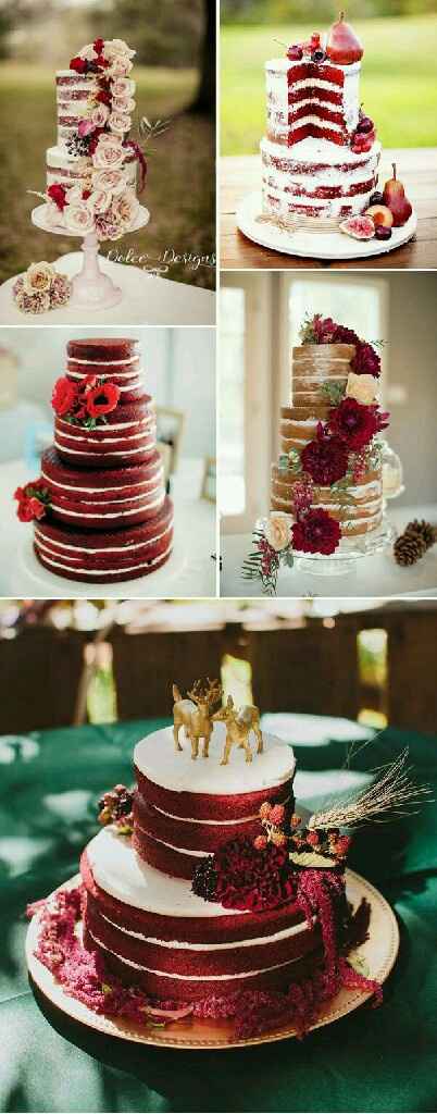 Cake naked red velvet - 1