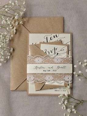 Belly Band Invitation