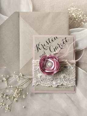 Pink Wedding invitation