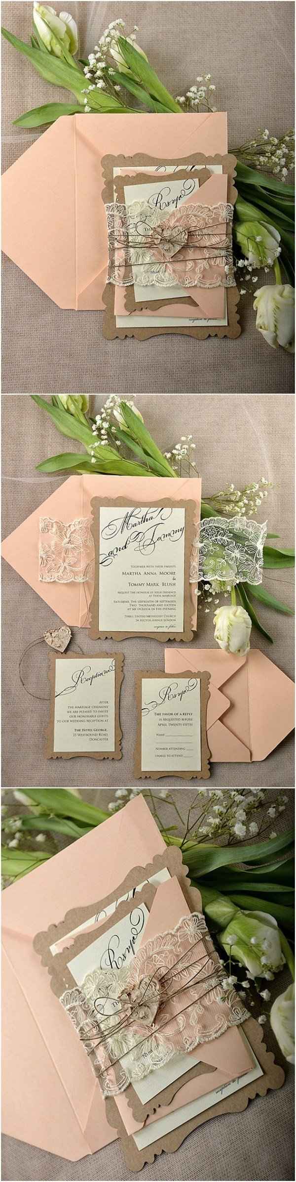Rustic-Eco-Peach-Lace-Laser-Cut-Wedding-Invitation