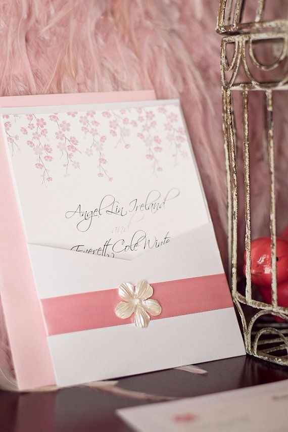 Cherry Blossom Wedding Inspiration