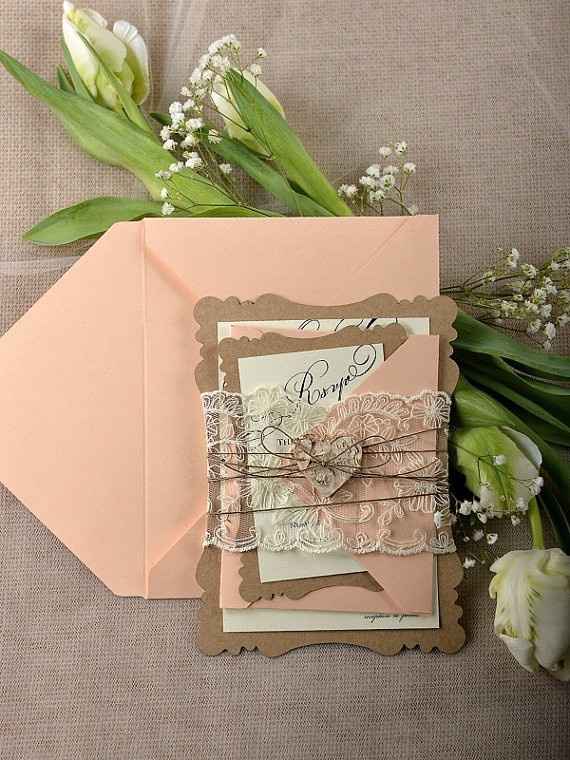 Rustic-Eco-Peach-Lace-Laser-Cut-Wedding-Invitation