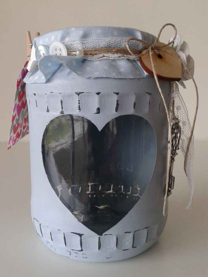 Frasco decorado